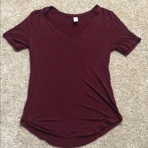 Old Navy Maroon Tee
